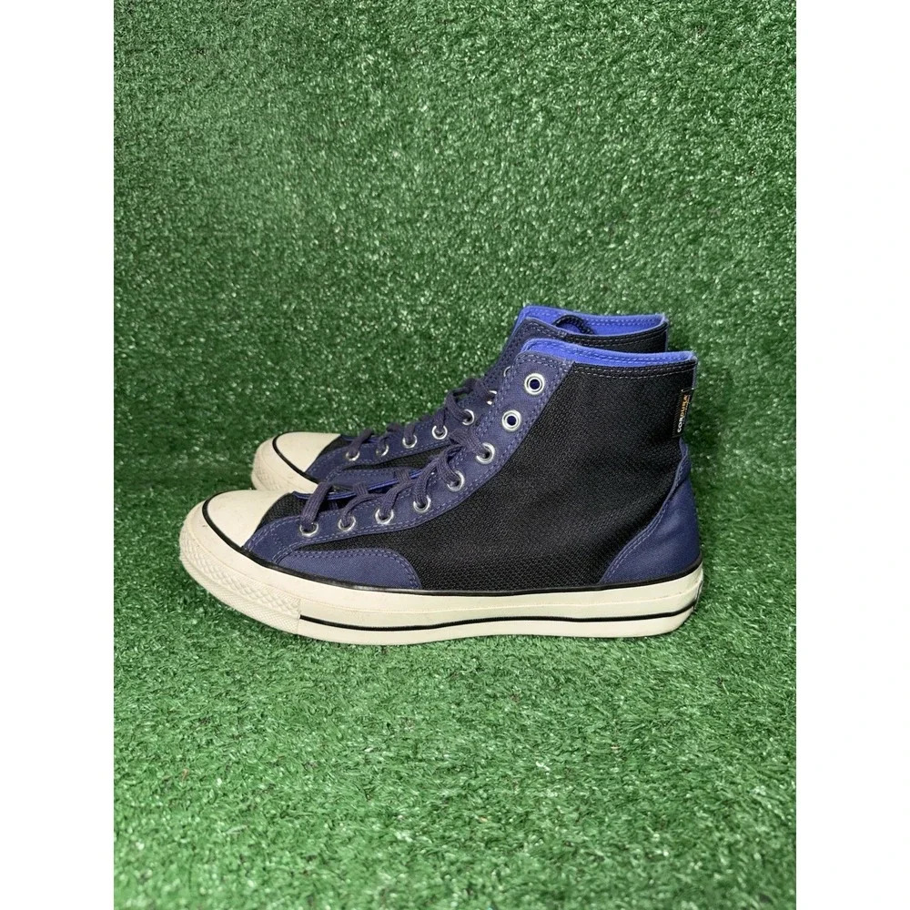 Converse Chuck 70 Men 9.5 Women 11.5 Blue Black Cordura Comfort Sneakers A05578C - Picture 4 of 11